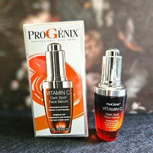 PROGENIX Vitamin C‎ Dark Spot Face Serum - 1oz NEW - Antioxidant Peptides Skin